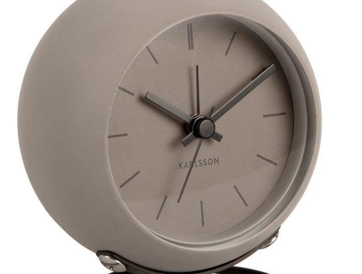 Alarm Clock Nirvana Globe - Dark warm grey Additional 3