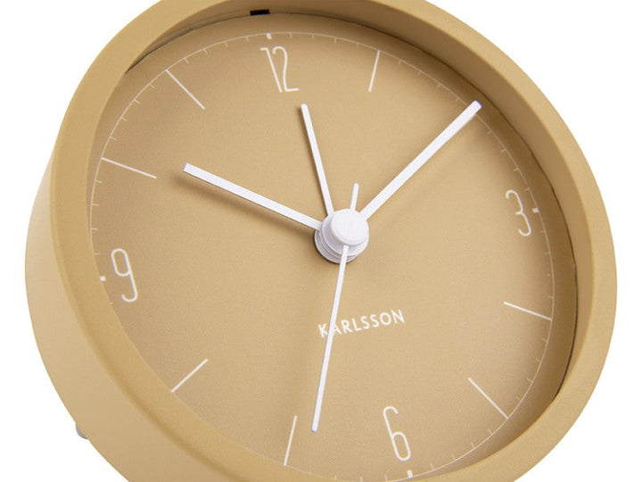 Alarm Clock Numbers & Lines - Ochre yellow Additional 3
