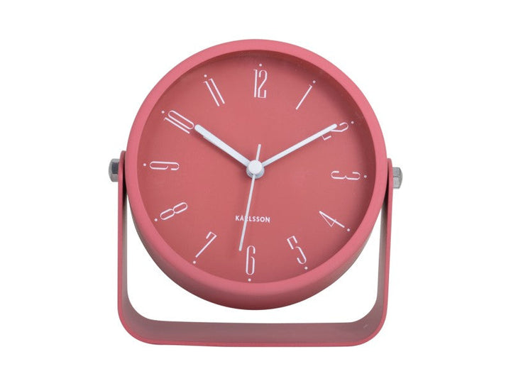 Alarm Clock Regal Numbers - Blush red Additional 1