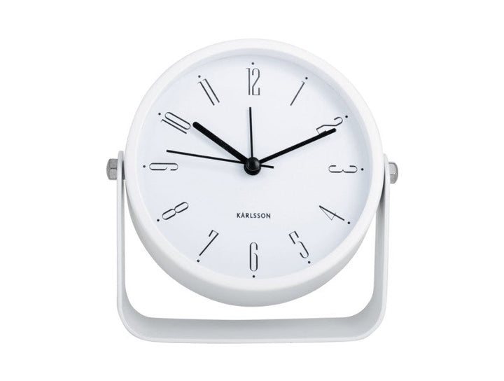 Alarm Clock Regal Numbers - White Additional 2