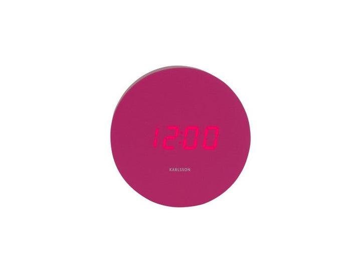 Alarm Clock Spry Round - Bright pink Additional 1