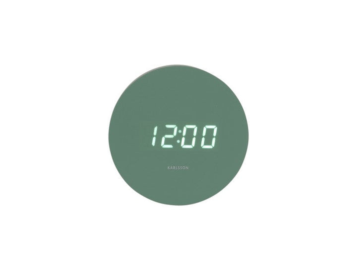 Alarm Clock Spry Round - Grayed jade Additional 2