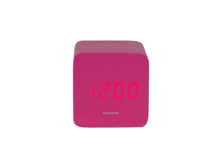 Alarm Clock Spry Square - Bright pink Additional 1
