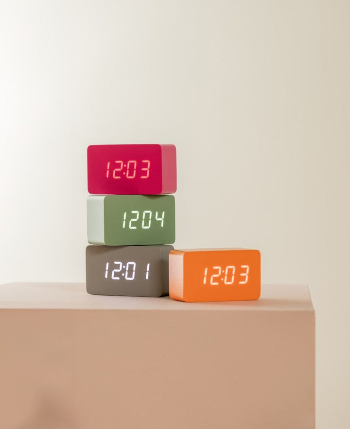 Alarm Clock Spry Tube - Bright pink Additional 4
