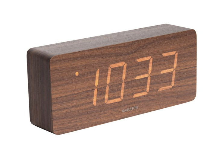 Alarm Clock Tube - Dark wood Additional 1