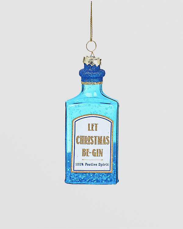 Blue Gin Bauble