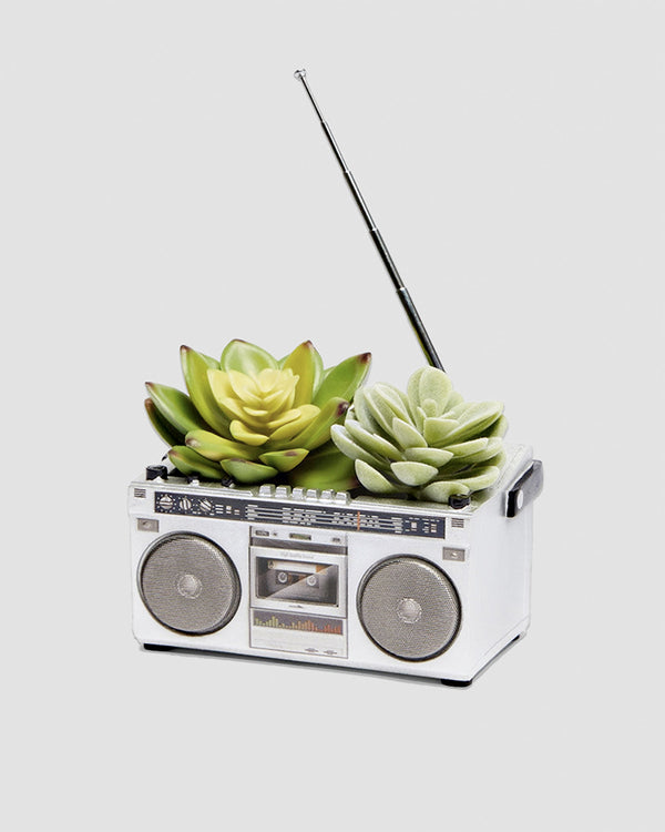 Boombox Stereo Planter