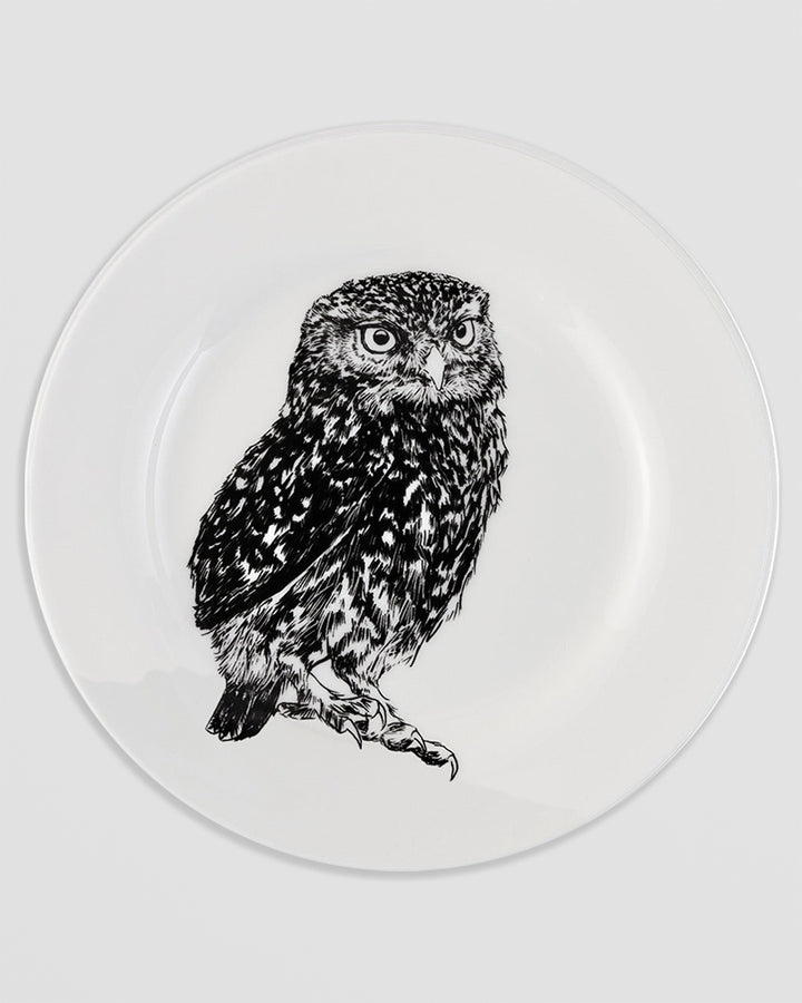 British Wildlife Collection  Owl side plate Additional 1