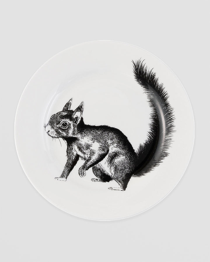 British Wildlife Collection  Squirrel side plate Additional 1