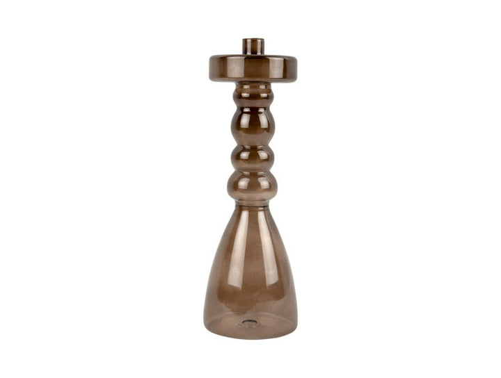 Candle Holder Pawn Large - Chocolate brown Additional 1