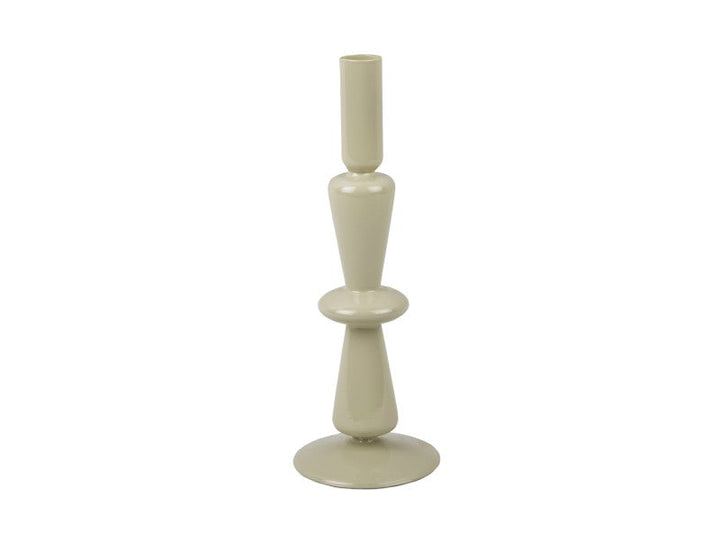Candle Holder Sparkle Tall - Grayed jade Additional 2