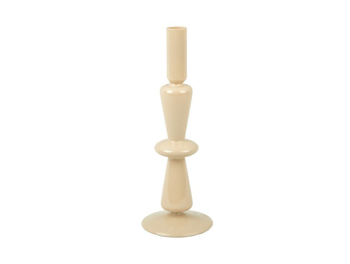 Candle Holder Sparkle Tall - Sand brown Additional 2