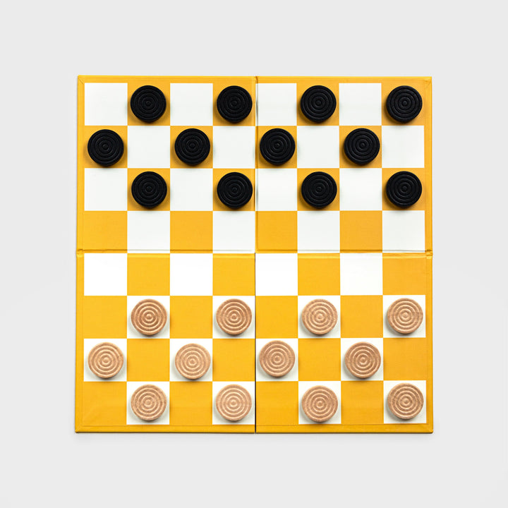 Checkers in a Book