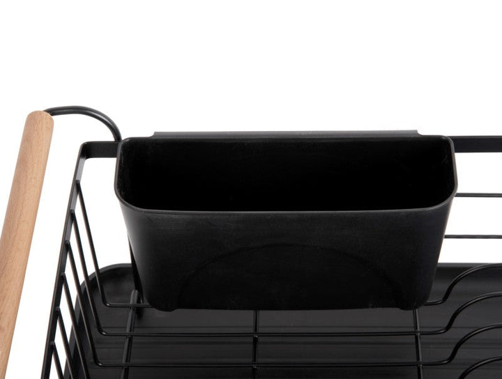 Dish Rack Bamboo Accent - Black Additional 3