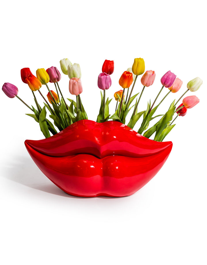 Extra Large Red Lips Planter