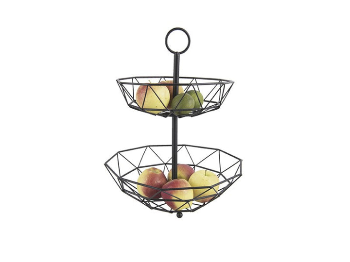 Fruit Basket Diamond Cut 2 Layers - Black Additional 2