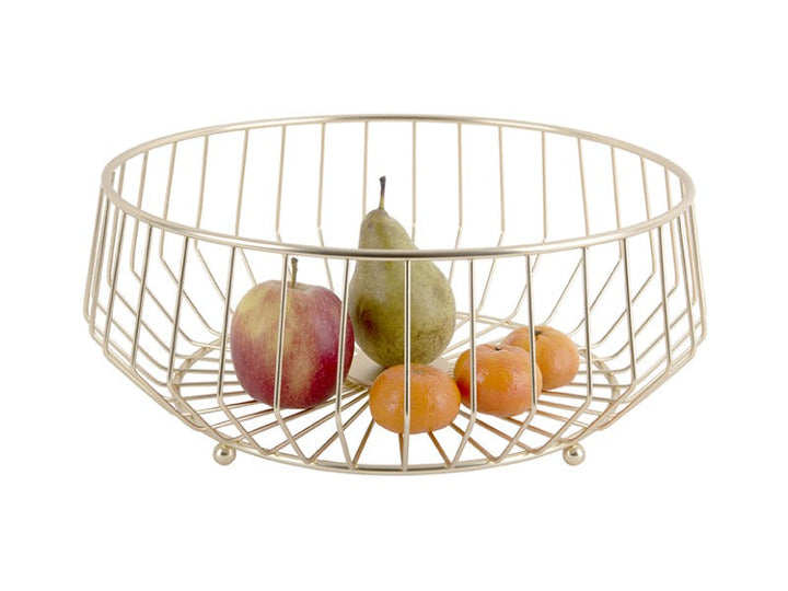 Fruit Basket Linea Kink Large - Gold plated Additional 2