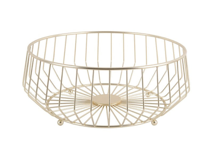 Fruit Basket Linea Kink Large - Gold plated Additional 1