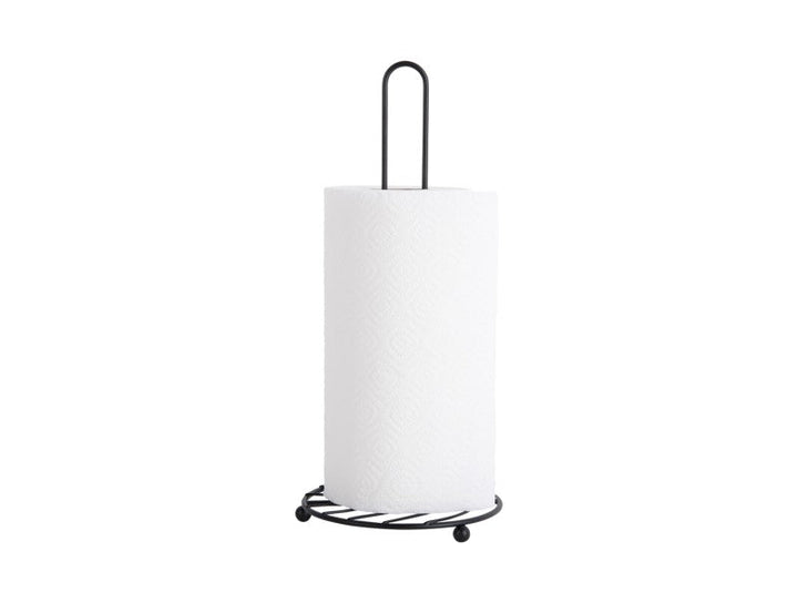 Kitchen Roll Holder Wired - Black Additional 3