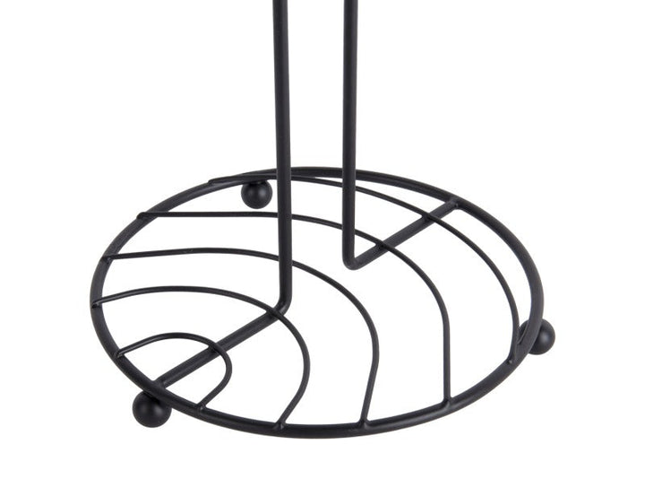 Kitchen Roll Holder Wired - Black Additional 4