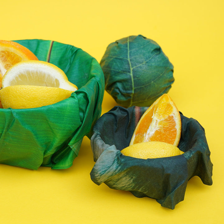 Leaf Shaped Beeswax Wraps