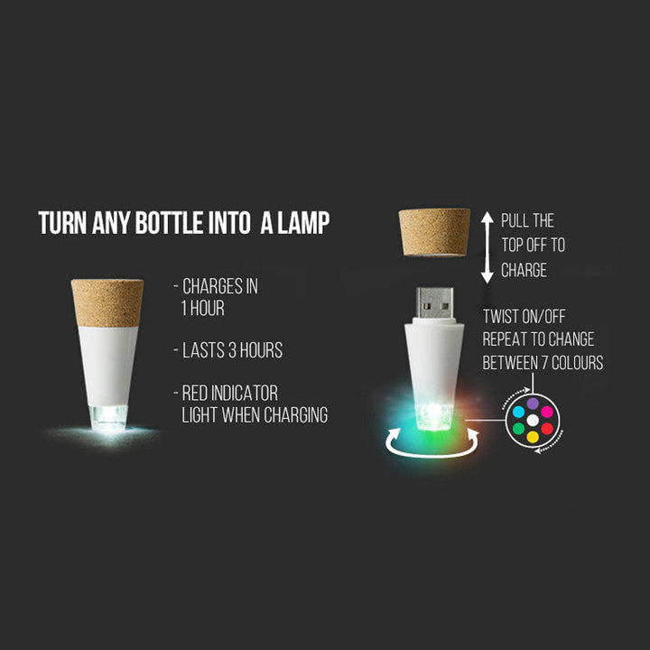 Multicolour Bottle Light