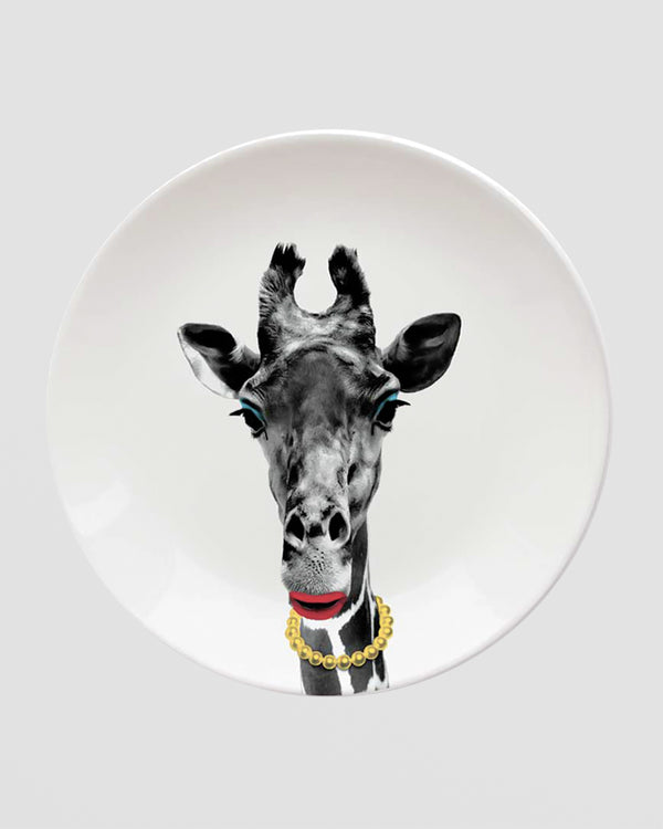 Wild Dining Plate - Giraffe