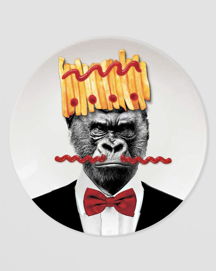 Wild Dining Plate - Gorilla Additional 1