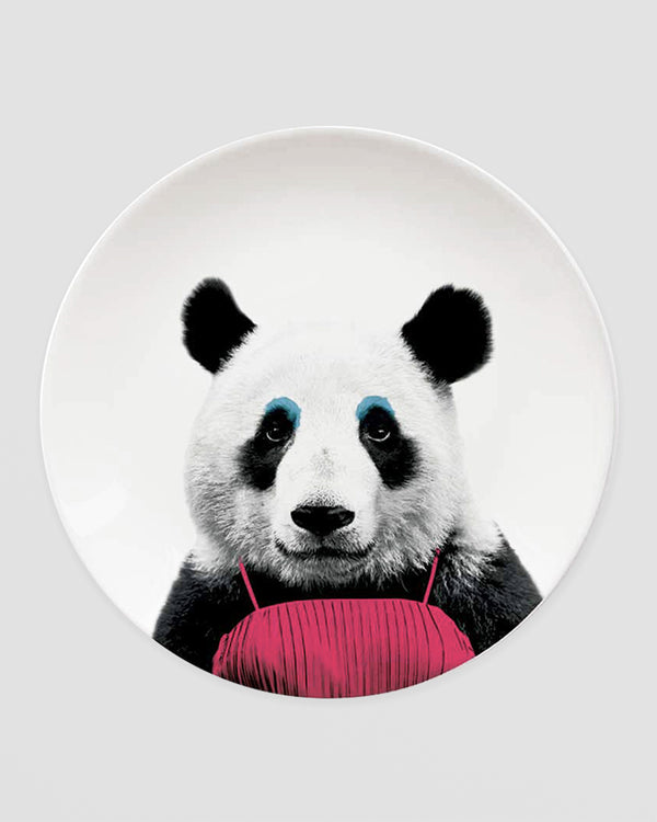 Wild Dining Plate - Panda