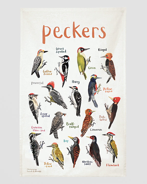 Peckers Tea Towel