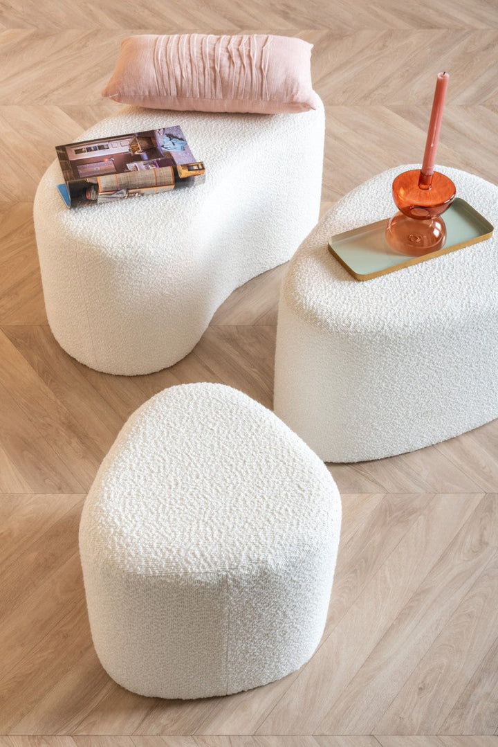 Pouf Ada Organic Large - Off white Additional 4