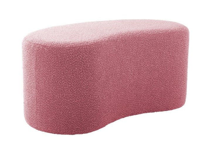 Pouf Ada Wave - Faded pink Additional 3