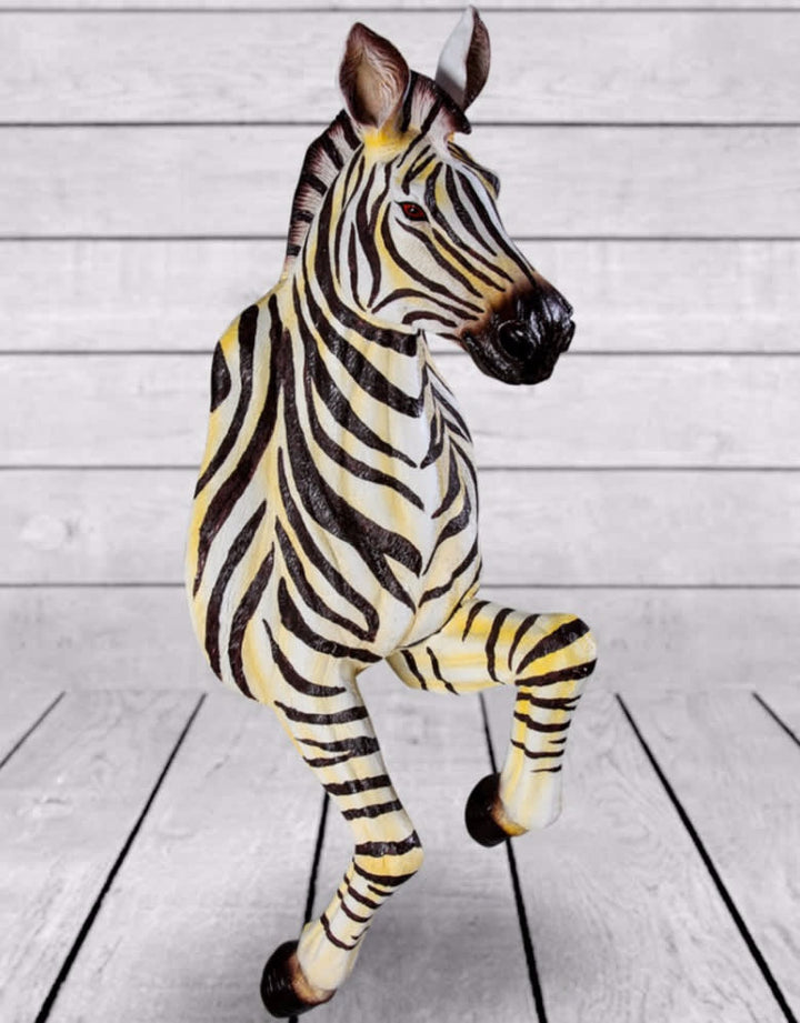 Running Zebra Wall Figure