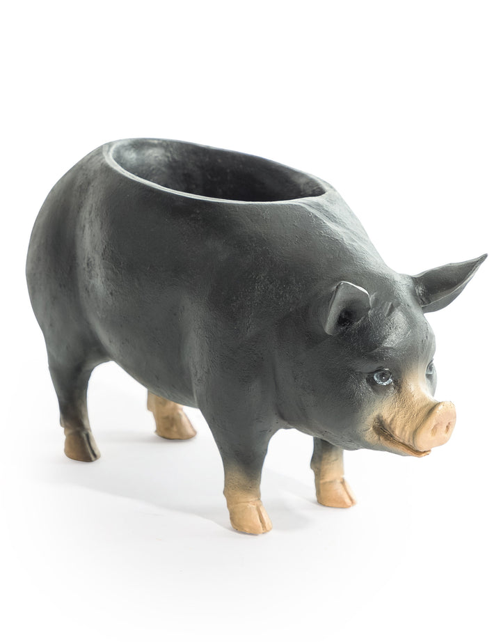 Standing Pig Planter / Storage Bowl (to be bought in qtys of 2)