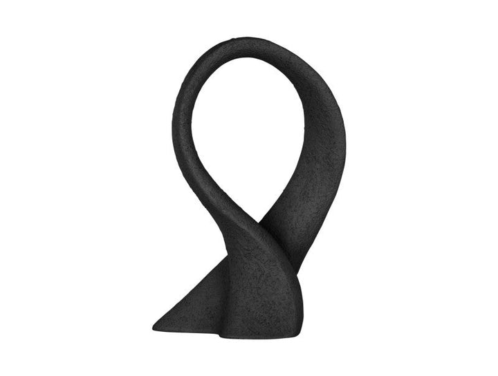 Statue Abstract Art Bow - Black Additional 2