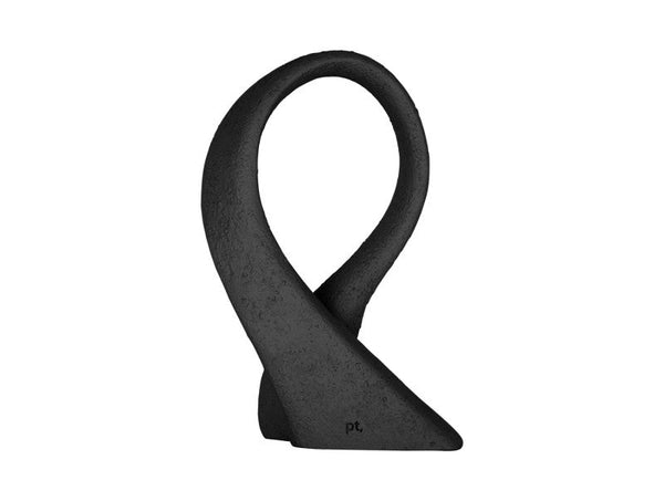 Statue Abstract Art Bow - Black