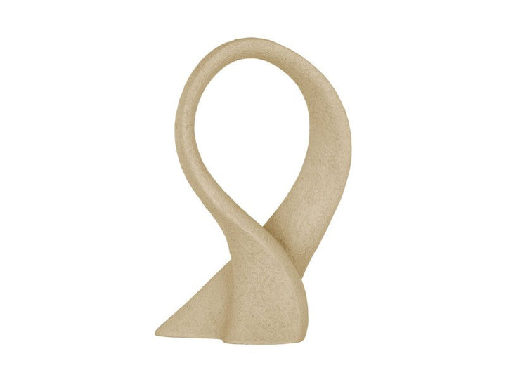 Statue Abstract Art Bow - Sand brown Additional 2