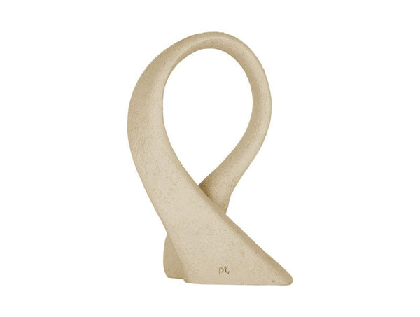 Statue Abstract Art Bow - Sand brown