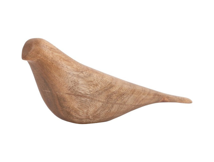 Statue Bird Long Tale - Wood Additional 2