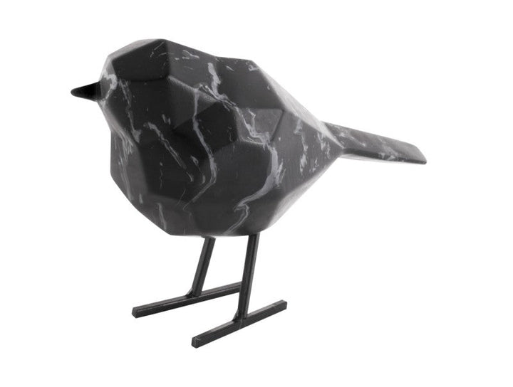 Statue Bird Small Marble - Black Additional 4