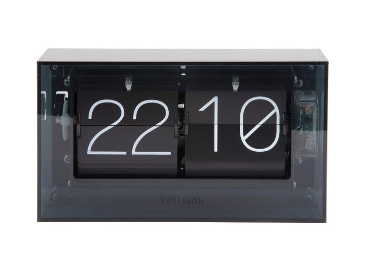 Table clock Boxed Flip - Black Additional 2