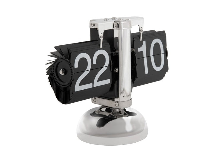 Table Clock Small Flip - Black Additional 4