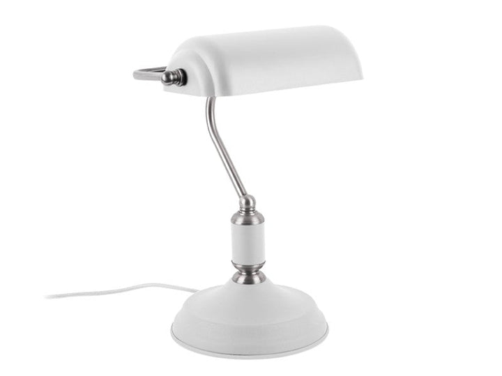 Table Lamp Bank - White Additional 1