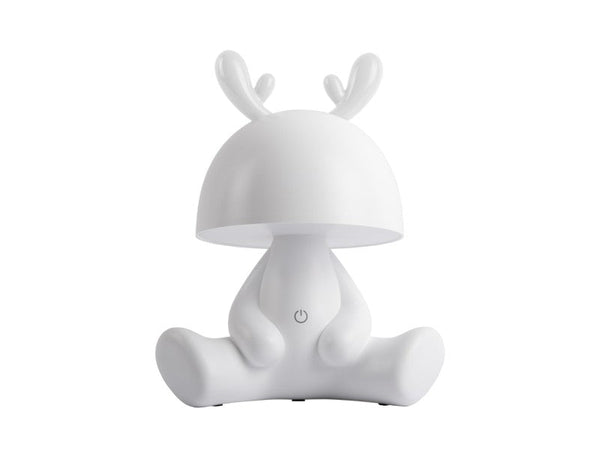 Table Lamp Deer - White