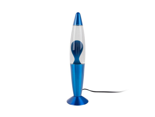 Table Lamp Funky Rocket Lava - Blue