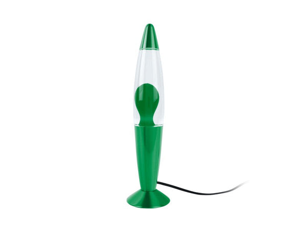 Table Lamp Funky Rocket Lava - Green