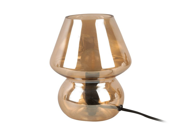 Table Lamp Glass Vintage - Amber brown Additional 2