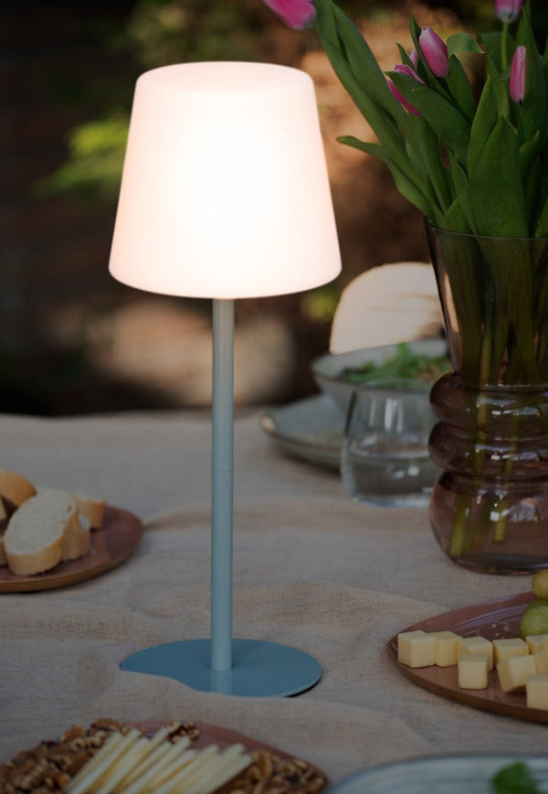 Table Lamp Outdoors - Soft blue