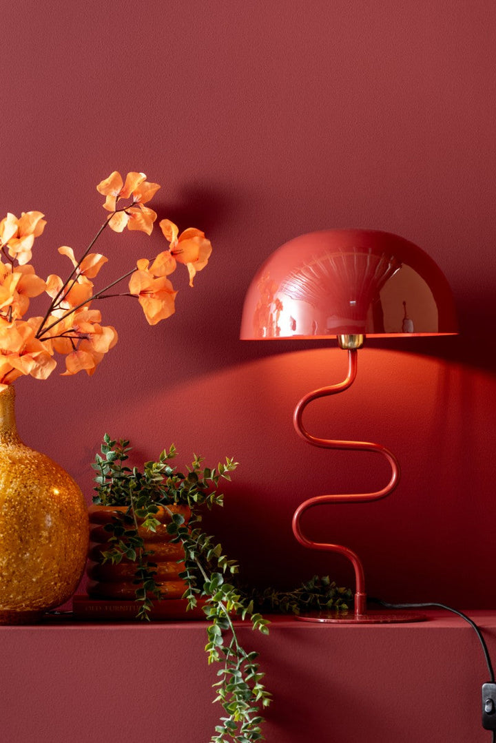 Table Lamp Twist - Red ochre Additional 5