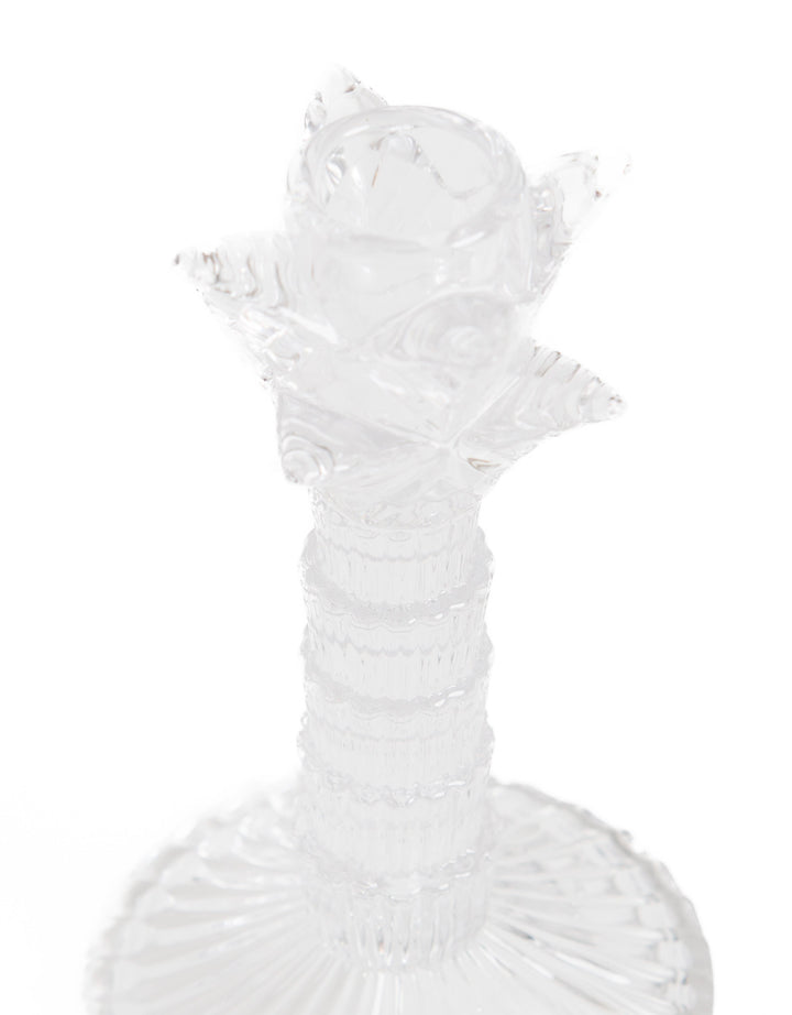 Tropical Glass Candlestick (to be bought in qtys of 4)